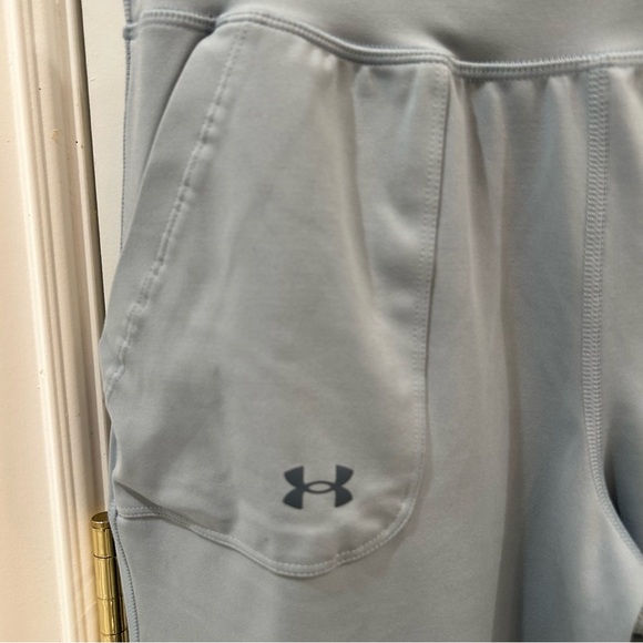 Under Armour Light Gray Women’s Motion Joggers Athletic Pants Sz M Pockets - Picture 8 of 11